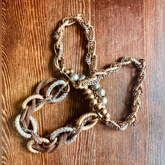 Elegant Multi-Strand Bronze Bracelet - Picture 3 of 3